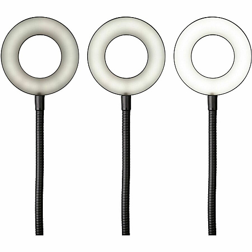 OttLite Capture Clip-On LED Ring Light Clip-on - Black (CSJ36G5W)