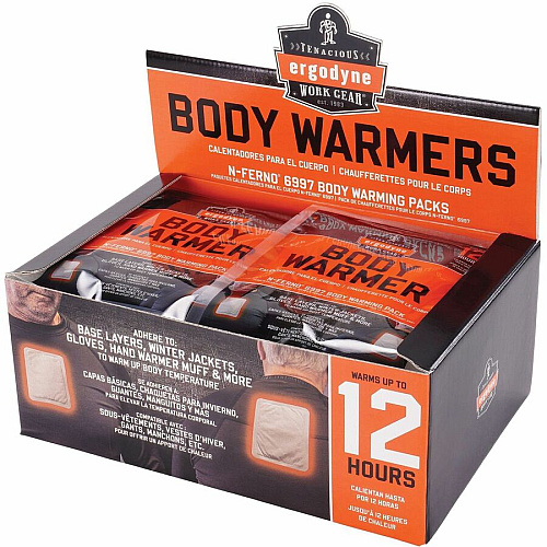 Ergodyne N-Ferno 6997 Adhesive Body Warmers White - 1 Each (16997)