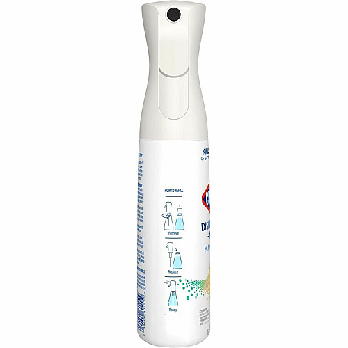 Clorox Disinfecting, Sanitizing, and Antibacterial Mist 16 fl oz (0.5 quart) - Lemongrass Mandarin Scent - Non-aerosol, Bleach-free - White - 1 Each (60151)
