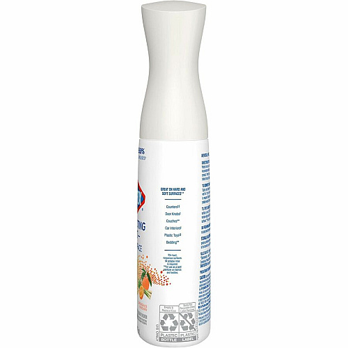 Clorox Disinfecting, Sanitizing, and Antibacterial Mist 16 fl oz (0.5 quart) - Lemongrass Mandarin Scent - Non-aerosol, Bleach-free - White - 1 Each (60151)