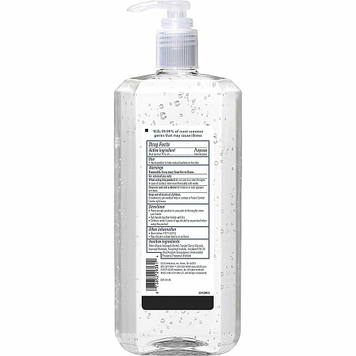 PURELL&reg; Advanced Hand Sanitizer Gel 1.59 quart - Pump Bottle Dispenser - Kill Germs - Hand, Reception, Classroom, Outdoor, Medical - Clear - Paraben-free, Phthalate-free, Preservative-free, Anti-irritant - 1 Each (501504)