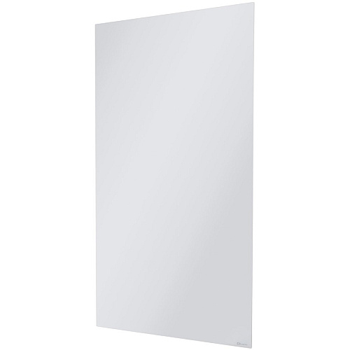 Quartet InvisaMount Vertical Glass Dry-Erase Board - 42x72 72" (6 ft) Width x 42" (3.5 ft) Height - White Glass Surface - Rectangle - Vertical - Magnetic - 1 Each (Q014274IMW)