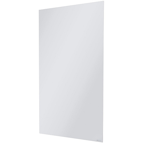 Quartet InvisaMount Vertical Glass Dry-Erase Board - 42x72 72" (6 ft) Width x 42" (3.5 ft) Height - White Glass Surface - Rectangle - Vertical - Magnetic - 1 Each (Q014274IMW)