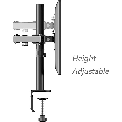 Rocelco RDM2 Desk Mount for LCD Monitor, LED Monitor, Display Stand