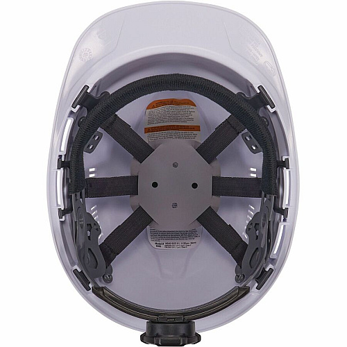 Ergodyne 8966 Lightweight Cap-Style Hard Hat Recommended for: Head, Construction, Oil & Gas, Forestry, Mining, Utility, Industrial - Sun, Rain Protection - Strap Closure - High-density Polyethylene (HDPE) - White - Lightweight, Cap Style, Adjustab (60223)