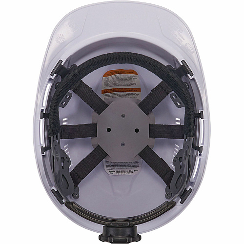 Ergodyne 8966 Lightweight Cap-Style Hard Hat Recommended for: Head, Construction, Oil & Gas, Forestry, Mining, Utility, Industrial - Sun, Rain Protection - Strap Closure - High-density Polyethylene (HDPE) - White - Lightweight, Cap Style, Adjustab (60223)
