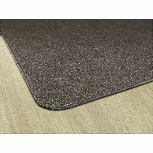 Flagship Carpets Amerisoft Solid Color Rug 12 ft Length x 12 ft Width - Square - Wheat - Nylon, Polyester - 1 Each (TS70WT)