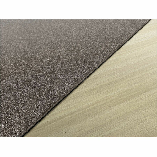 Flagship Carpets Amerisoft Solid Color Rug 18 ft Length x 12 ft Width - Rectangle - Wheat - Nylon, Polyester - 1 Each (TS80WT)