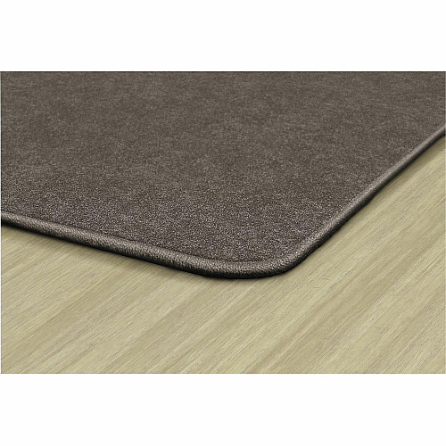 Flagship Carpets Amerisoft Solid Color Rug 18 ft Length x 12 ft Width - Rectangle - Wheat - Nylon, Polyester - 1 Each (TS80WT)