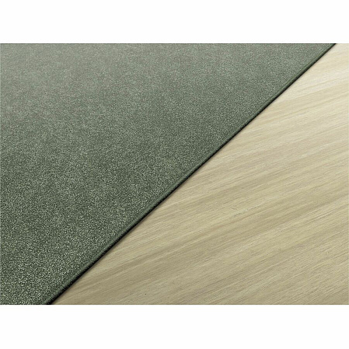 Flagship Carpets Amerisoft Solid Color Rug 12 ft Length x 12 ft Width - Square - Sage Green - Nylon, Polyester - 1 Each (TS70SG)