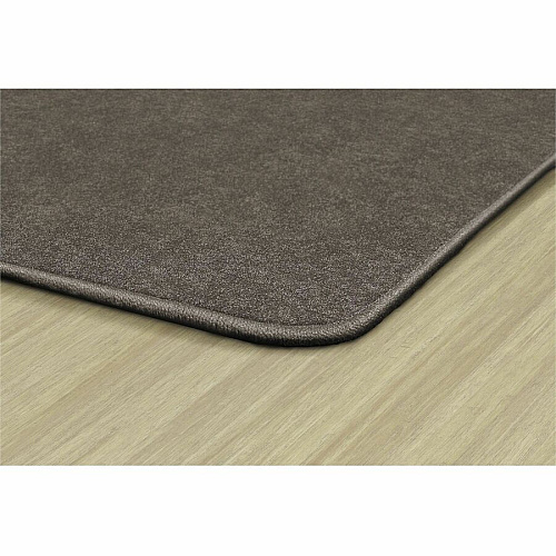 Flagship Carpets Amerisoft Solid Color Rug 108" Length x 72" Width - Rectangle - Wheat - Nylon, Polyester - 1 Each (TS34WT)