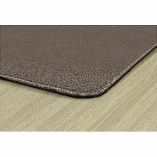 Flagship Carpets Americolors Solid Color Rug Floor Rug - Traditional - 72" Length x 48" Width - Rectangle - Almond - Nylon - 1 Each (BS22AL)