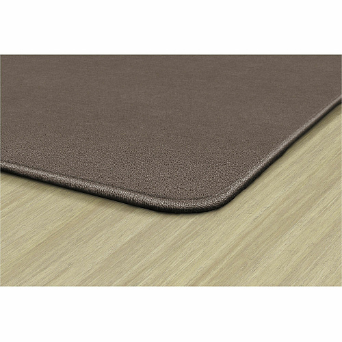 Flagship Carpets Americolors Solid Color Rug Floor Rug - Traditional - 72" Length x 48" Width - Rectangle - Almond - Nylon - 1 Each (BS22AL)