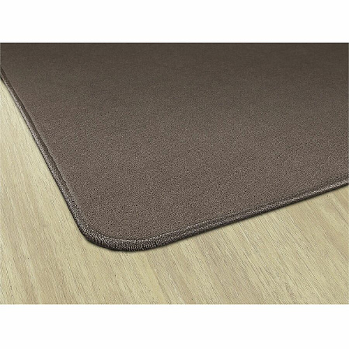 Flagship Carpets Ameristrong Solid Color Rug Floor Rug - Traditional - 72" Length x 72" Width - Square - Almond - Nylon - 1 Each (BS26AL)