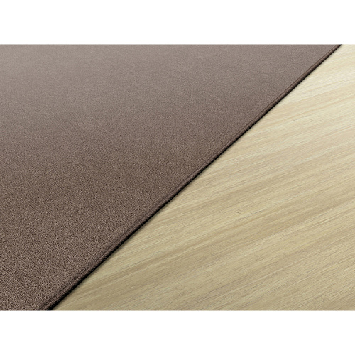 Flagship Carpets Ameristrong Solid Color Rug Floor Rug - Traditional - 108" Length x 72" Width - Rectangle - Almond - Nylon - 1 Each (BS34AL)