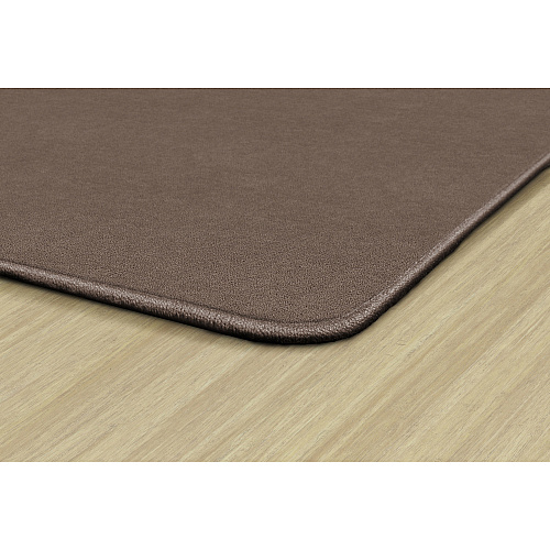 Flagship Carpets Ameristrong Solid Color Rug Floor Rug - Traditional - 108" Length x 72" Width - Rectangle - Almond - Nylon - 1 Each (BS34AL)