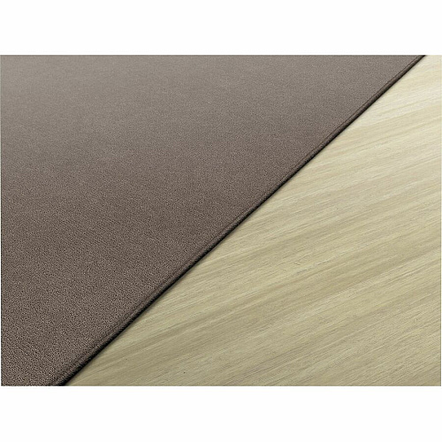 Flagship Carpets Ameristrong Solid Color Rug Floor Rug - Traditional - 12 ft Length x 91.20" Width - Rectangle - Almond - Nylon - 1 Each (BS44AL)