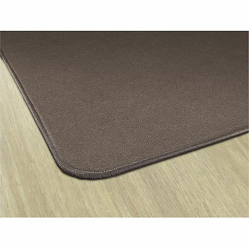 Flagship Carpets Ameristrong Solid Color Rug Floor Rug - Traditional - 12 ft Length x 91.20" Width - Rectangle - Almond - Nylon - 1 Each (BS44AL)