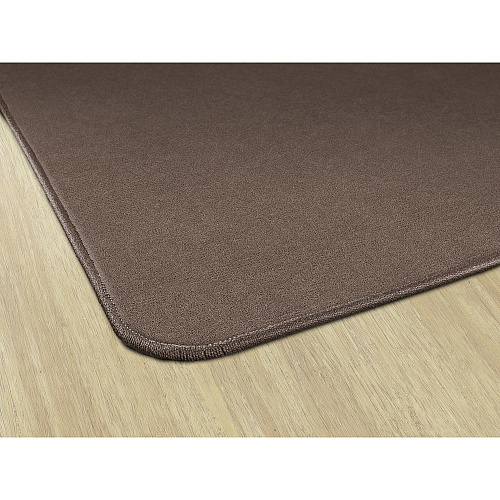 Flagship Carpets Ameristrong Solid Color Rug Floor Rug - Traditional - 12 ft Length x 12 ft Width - Square - Almond - Fiber, Nylon - 1 Each (BS70AL)