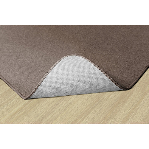 Flagship Carpets Ameristrong Solid Color Rug Traditional - 12 ft Length x 18 ft Width - Rectangle - Almond - Fiber, Nylon - 1 Each (BS80AL)