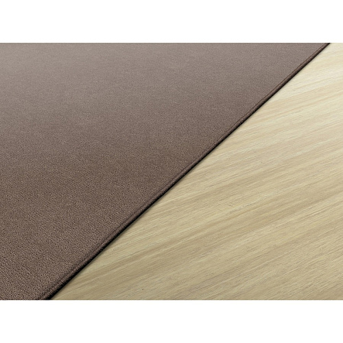 Flagship Carpets Ameristrong Solid Color Rug Traditional - 12 ft Length x 18 ft Width - Rectangle - Almond - Fiber, Nylon - 1 Each (BS80AL)