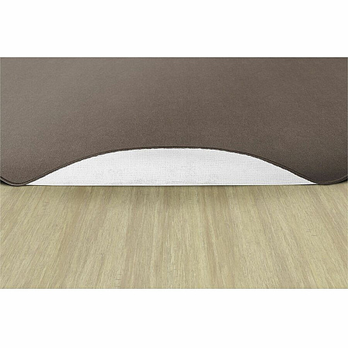 Flagship Carpets Ameristrong Solid Color Rug Floor Rug - Traditional - 91.20" Length x 12 ft Width - Oval - Almond - Fiber, Nylon - 1 Each (BS45AL)