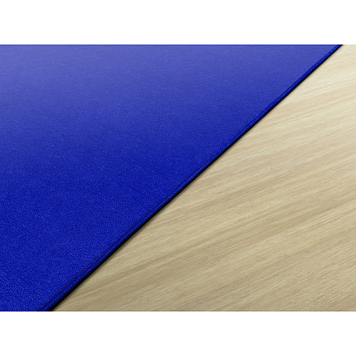 Flagship Carpets Ameristrong Solid Color Rug Floor Rug - Traditional - 12 ft Length x 12 ft Width - Square - Royal Blue - Fiber, Nylon - 1 Each (BS70RB)