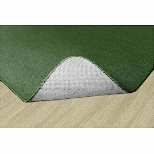 Flagship Carpets Ameristrong Solid Color Rug Floor Rug - Traditional - 12 ft Length x 91.20" Width - Rectangle - Clover - Nylon - 1 Each (BS44CL)