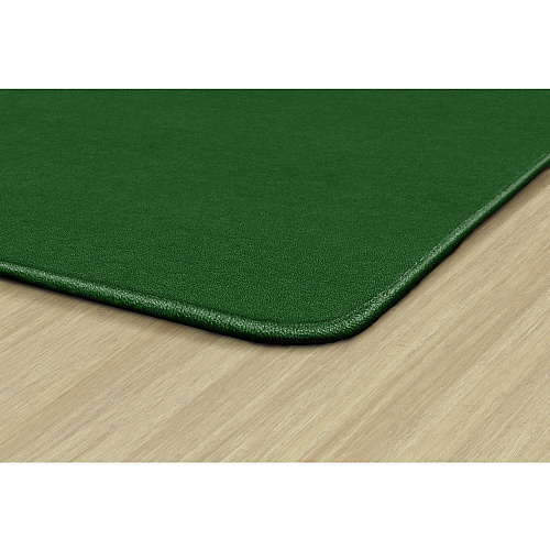 Flagship Carpets Ameristrong Solid Color Rug Floor Rug - Traditional - 12 ft Length x 12 ft Width - Square - Clover - Fiber, Nylon - 1 Each (BS70CL)