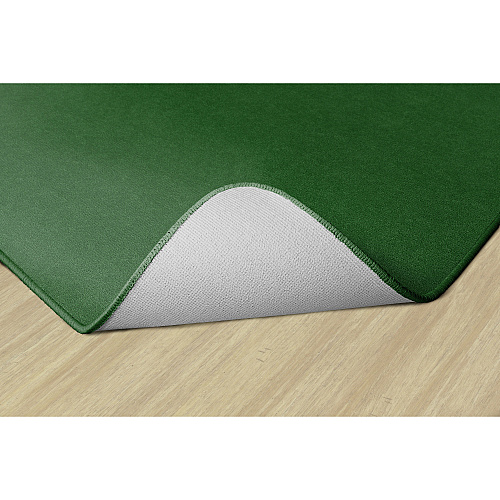 Flagship Carpets Ameristrong Solid Color Rug Floor Rug - Traditional - 12 ft Length x 15 ft Width - Rectangle - Clover - Fiber, Nylon - 1 Each (BS76CL)