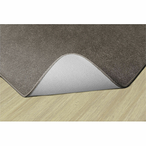 Flagship Carpets Amerisoft Solid Color Rug 12 ft Length x 90" Width - Rectangle - Wheat - Nylon, Polyester - 1 Each (TS44WT)
