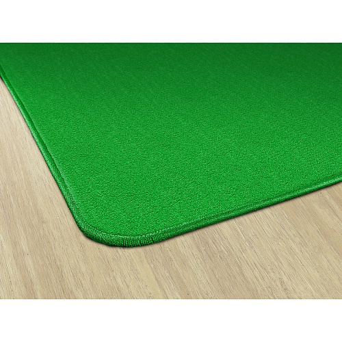 Flagship Carpets Classic Solid Color 12' Square Rug Floor Rug - Traditional - 12 ft Length x 12 ft Width - Square - Lime Green - Nylon, Yarn - 1 Each (AS70LG)