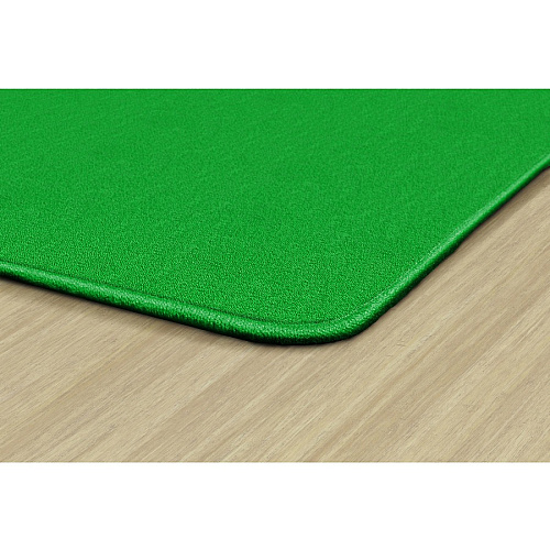 Flagship Carpets Classic Solid Color 12' Square Rug Floor Rug - Traditional - 12 ft Length x 12 ft Width - Square - Lime Green - Nylon, Yarn - 1 Each (AS70LG)