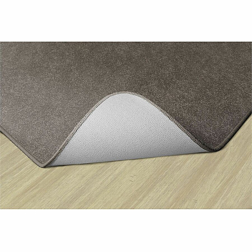 Flagship Carpets Amerisoft Solid Color Rug 15 ft Length x 12 ft Width - Rectangle - Wheat - Nylon, Polyester - 1 Each (TS76WT)