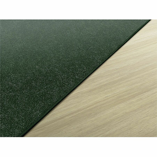 Flagship Carpets Amerisoft Solid Color Rug 108" Length x 72" Width - Rectangle - Emerald Green - Nylon, Polyester - 1 Each (TS34EG)