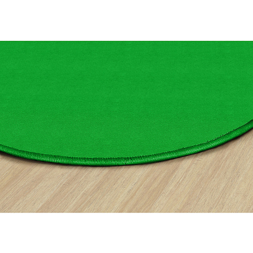 Flagship Carpets Americolors Solid Color Rug Floor Rug - Traditional - 18 ft Length x 12 ft Width - Rectangle - Lime Green - Nylon, Yarn - 1 Each (AS80LG)