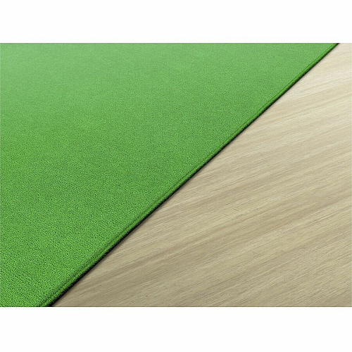 Flagship Carpets Ameristrong Solid Color Rug Floor Rug - Traditional - 12 ft Length x 91.20" Width - Rectangle - Lime Green - Nylon - 1 Each (BS44LG)