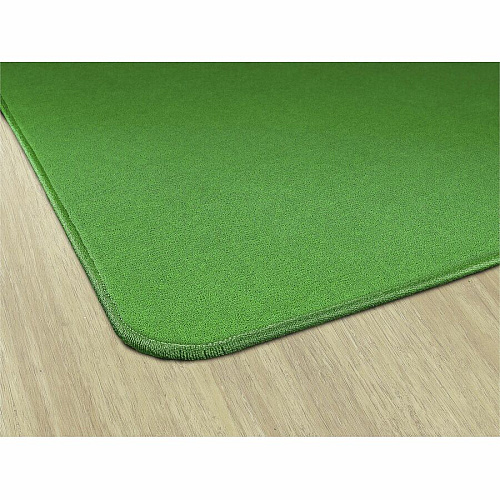 Flagship Carpets Ameristrong Solid Color Rug Floor Rug - Traditional - 12 ft Length x 91.20" Width - Rectangle - Lime Green - Nylon - 1 Each (BS44LG)