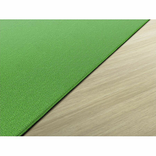 Flagship Carpets Solid Color 12' Rectangular Rug Floor Rug - Traditional - 12 ft Length x 90" Width - Rectangle - Lime Green - Nylon, Yarn - 1 Each (AS44LG)