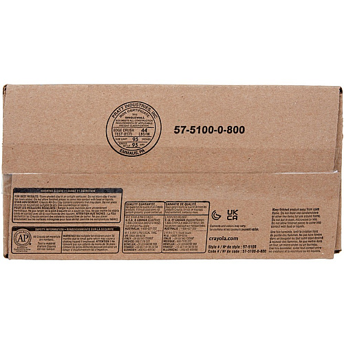Crayola Air-Dry Clay Classroom, Room - Assorted - 4 / Pack (575100)