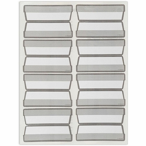 Smead Protab&reg; Filing System with 20 Letter Size Hanging File Folders, 24 ProTab 1/3-Cut Tab labels, and 1 eraser 11 pt. - Paperboard - Adhesive Label, Write-on Label - 20 / Box (64197)