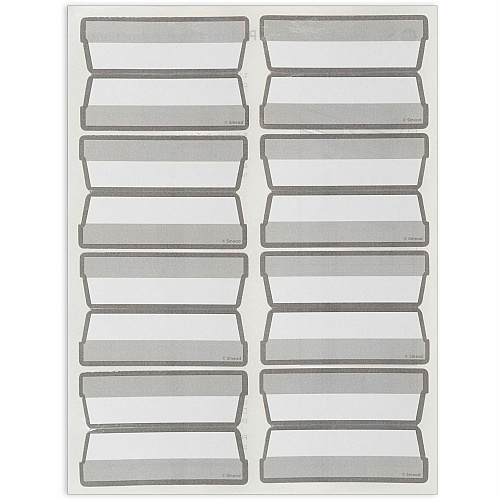 Smead Protab&reg; Filing System with 20 Letter Size Hanging File Folders, 24 ProTab 1/3-Cut Tab labels, and 1 eraser 11 pt. - Paperboard - Adhesive Label, Write-on Label - 20 / Box (64197)