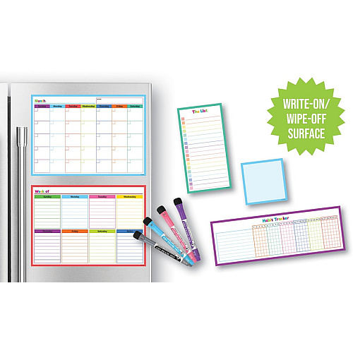 Teacher Created Resources Dry-Erase Task Calendar Set Assorted - 1 / Pack (77405)
