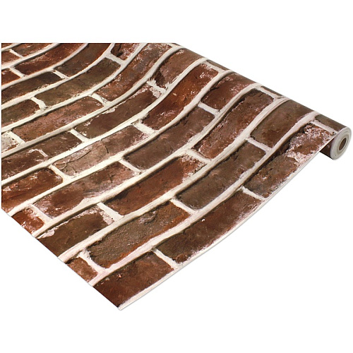 Teacher Created Resources Bulletin Board Roll Bulletin Board, Poster, Student - 12 ft Height x 48" Width - Red Brick - Fabric - 1 Roll (77888)
