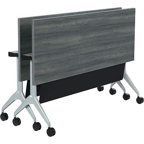 HON Motivate Tabletop x 1.1" Thickness Top, 72" Width x 24" Depth - Sterling Ash Table Top - Durable - For Office (MVRN2472GNLA)