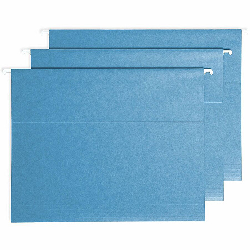 Smead Protab&reg; Filing System with 20 Letter Size Hanging File Folders, 24 ProTab 1/3-Cut Tab labels, and 1 eraser 11 pt. - Paperboard - Adhesive Label, Write-on Label - 20 / Box (64210)