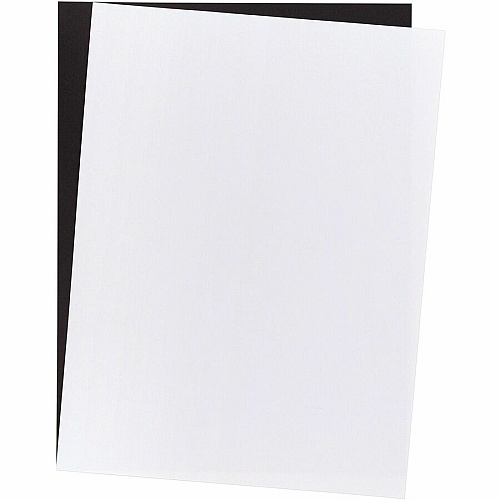 Tru-Ray Construction Paper Art Project, Craft Project - 9" Width x 12" Length - Black, White - Sulphite, Fiber, Paper - 144 / Pack (P6676)