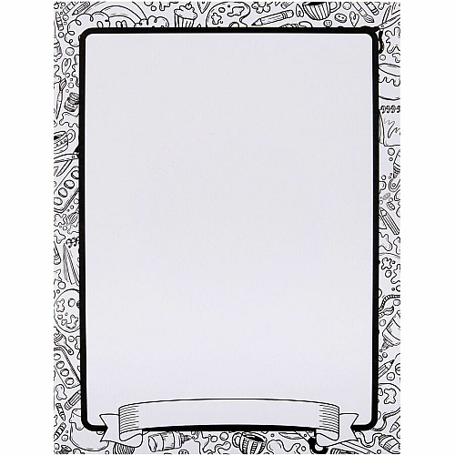 Prang Sketch Smart Sketch Book 40 Sheets - Letter - 8 1/2" x 11" Sheet Size - White Paper - Acid-free Paper, Heavyweight Sheet - 1 Each (P4819)