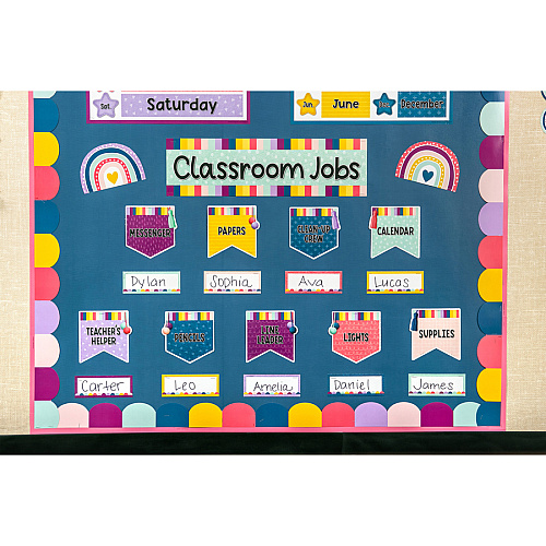 Teacher Created Resources Oh Happy Day Class Jobs Mini Set 1 Set (9024)