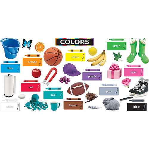 Trend Colors All Around Us Learning Set Learning Theme/Subject - Durable, Reusable, Sturdy - Multi - 1 Each (T19005)